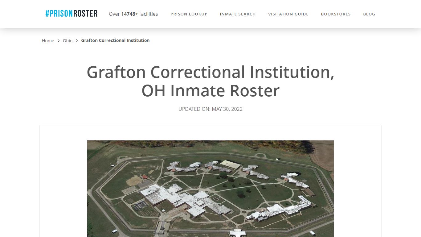 Grafton Correctional Institution, OH Inmate Roster