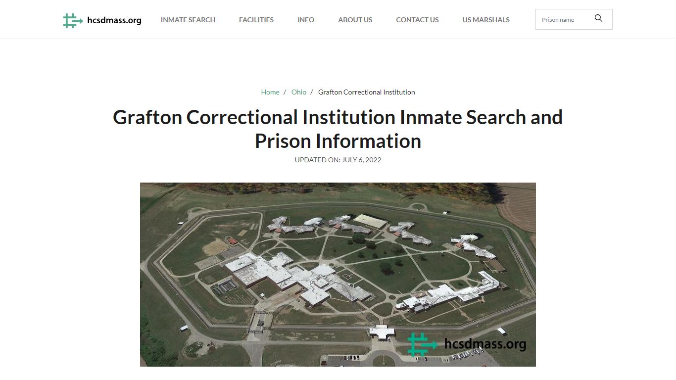 Grafton Correctional Institution Inmate Search, Visitation ...